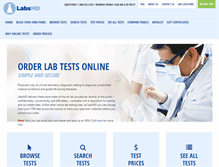 Tablet Screenshot of labsmd.com